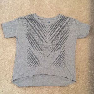 Girls Grey T shirt